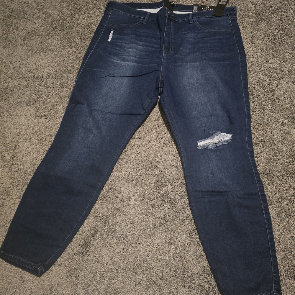 Fashion Nova Midnight Blue Jeans